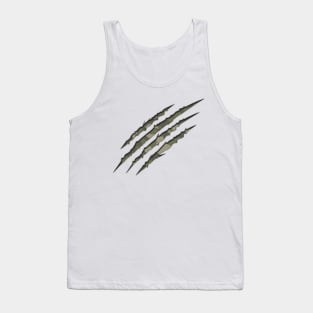 Claw scratch Camo Tank Top